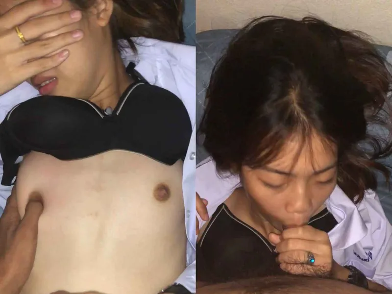 Huấn luyện bồ sinh viên thành một con đỹ dâm nghiện mút dương vật p1